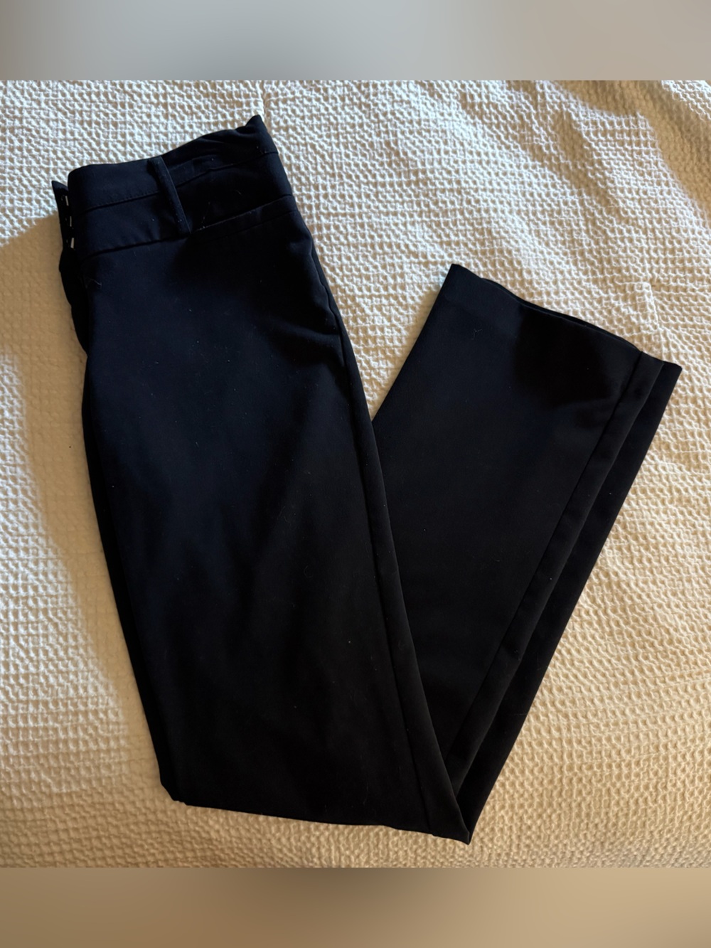 Women's Black Tailored Dress Pants - Sleek Office Staple